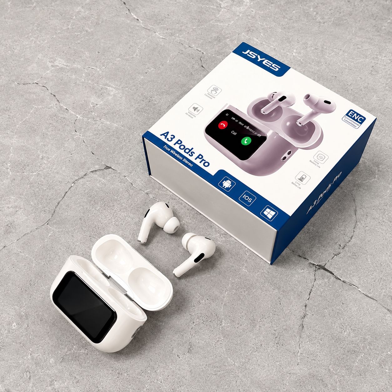 ایرپاد نمایشگر دار JSYES A3Pods Pro