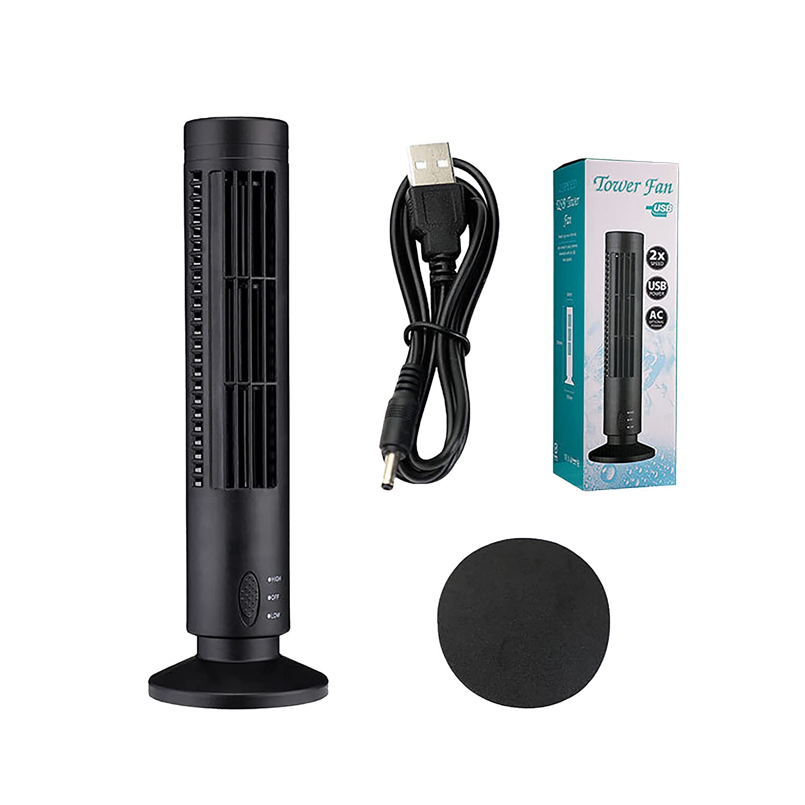 پنکه ایستاده رومیزی دوسرعته مدل TF-10005